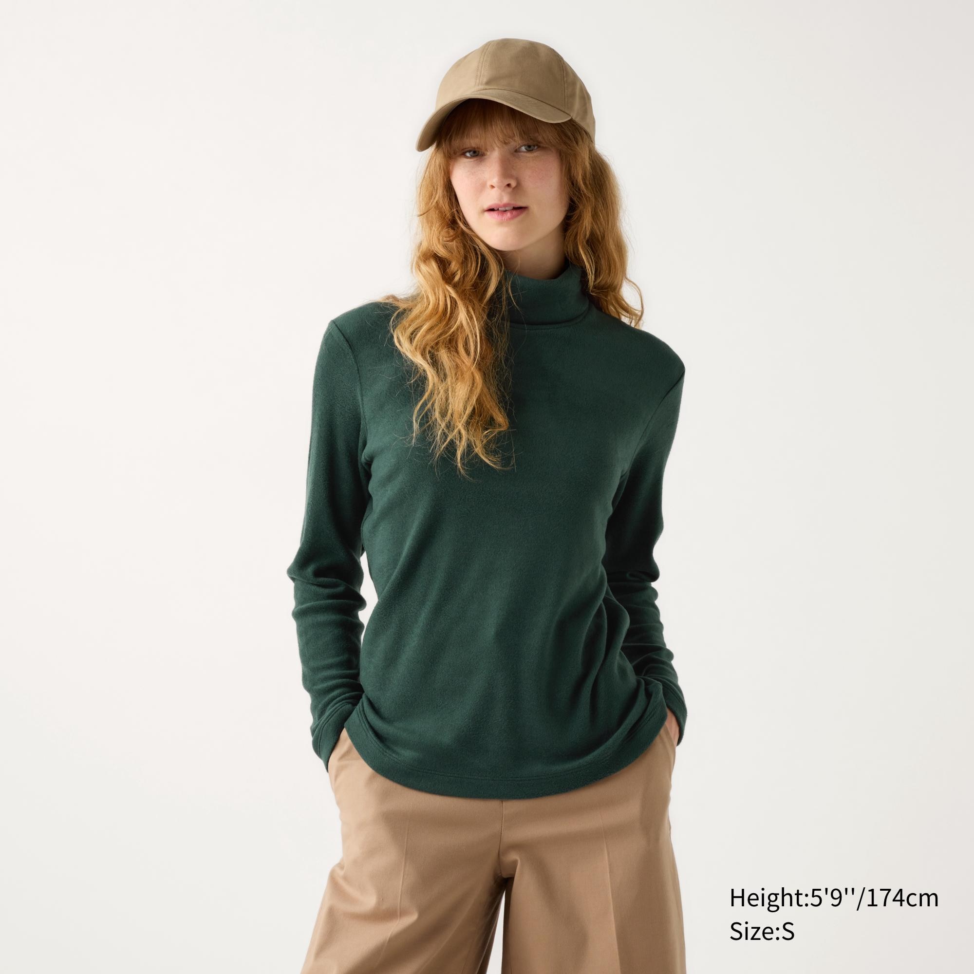 HEATTECH FLEECE TURTLENECK T-SHIRT