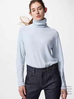 HEATTECH FLEECE TURTLENECK T-SHIRT