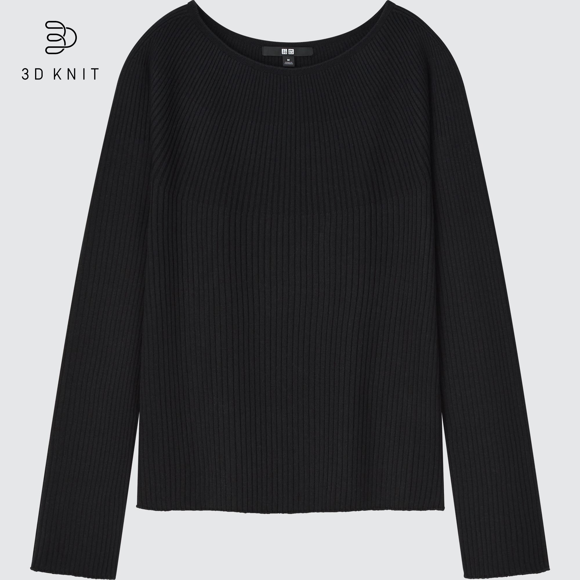 Uniqlo black outlet sweater