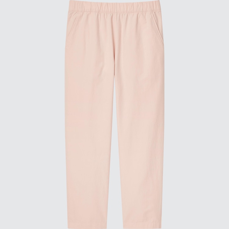 WOMEN'S COTTON RELAXED ANKLE PANTS | UNIQLO PH