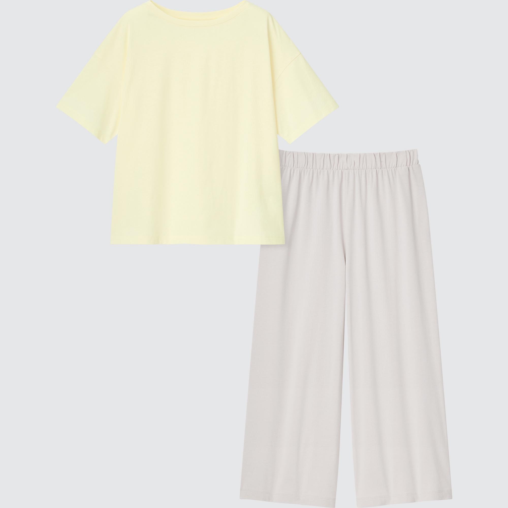 WOMEN S AIRISM COTTON LOUNGE SET UNIQLO CA