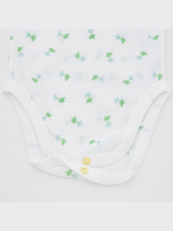 JOY OF PRINT COTTON MESH INNER ONESIE