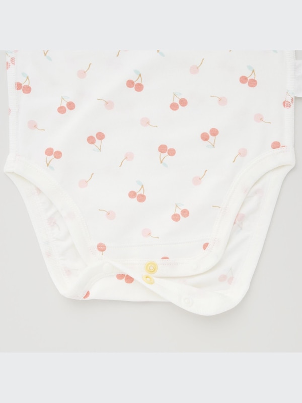 AIRISM COTTON BLEND SLEEVELESS ONESIE