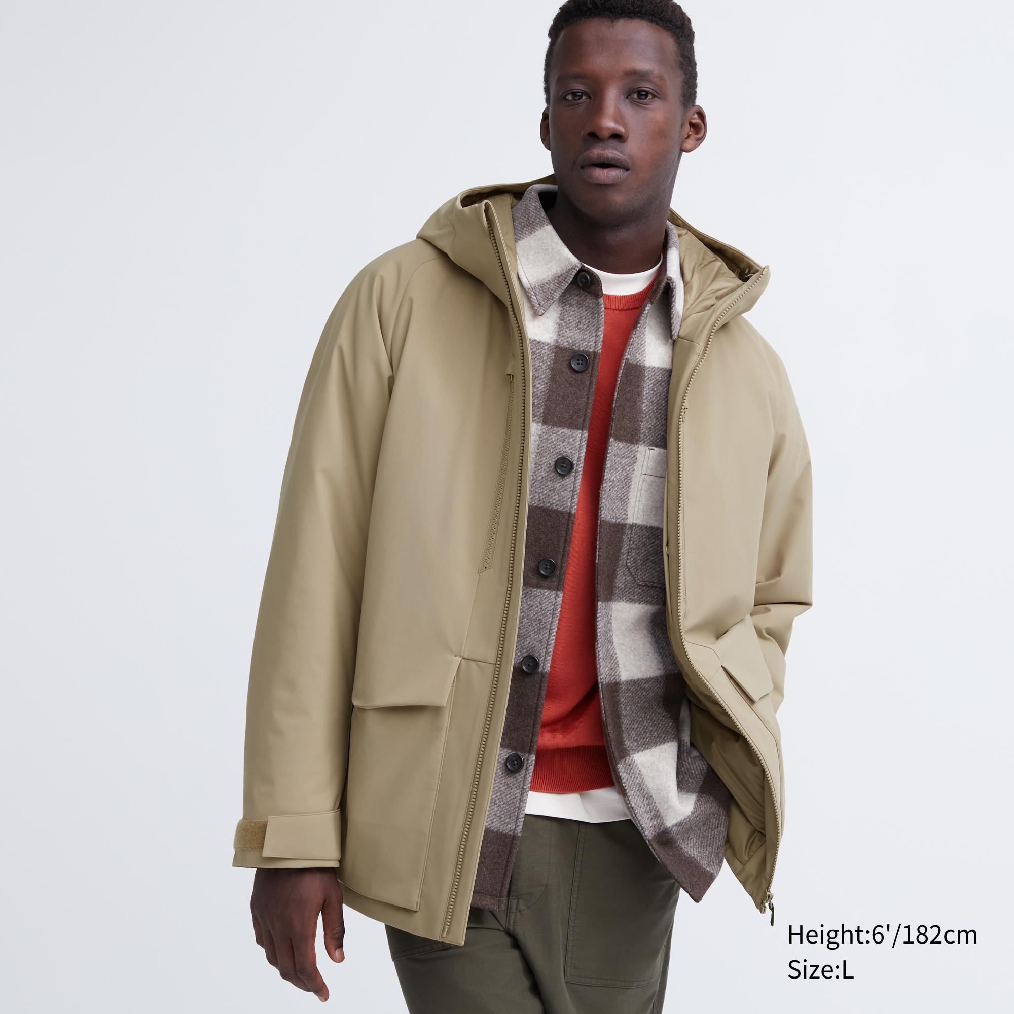 Uniqlo shop rain parka