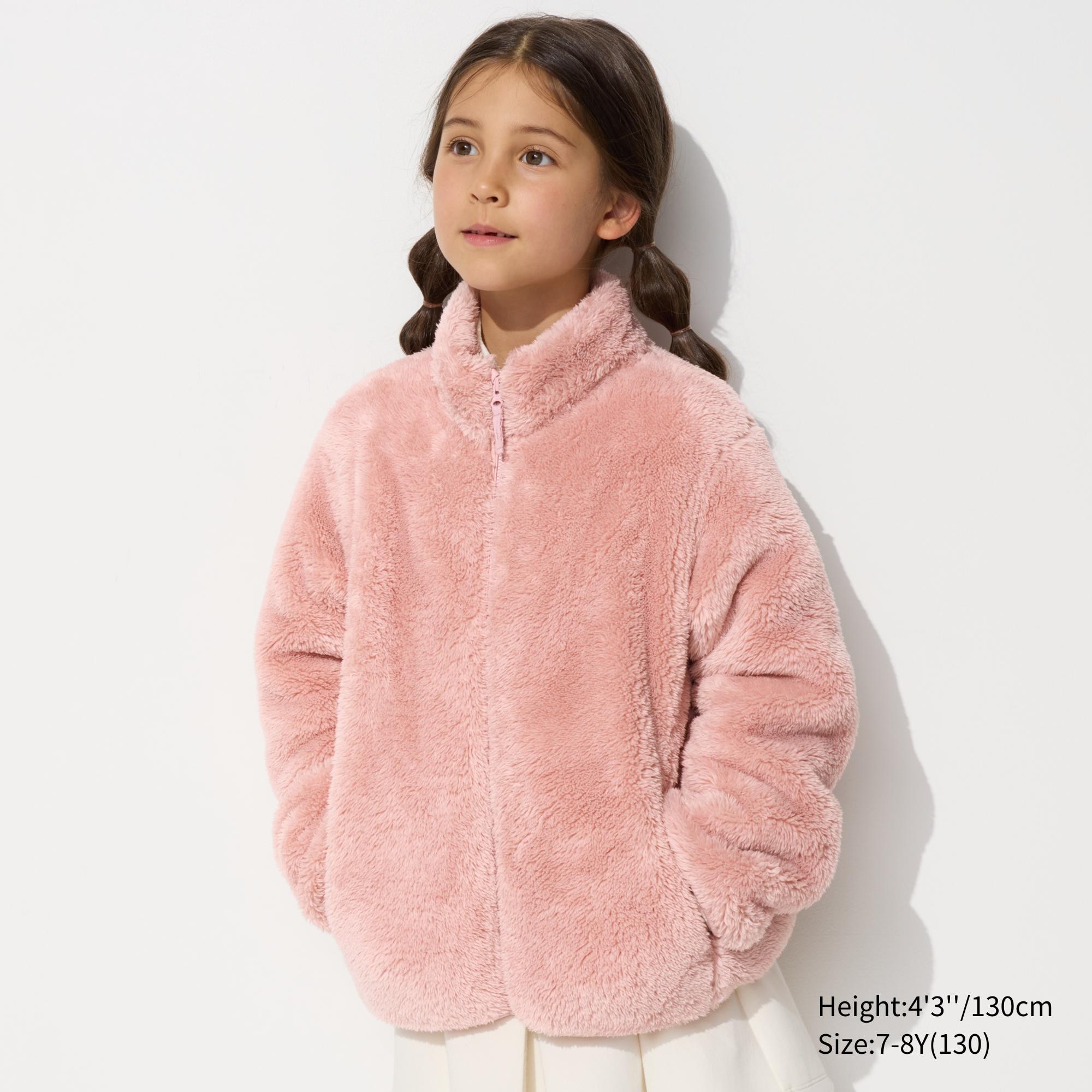 FLUFFY YARN FLEECE FULL-ZIP JACKET