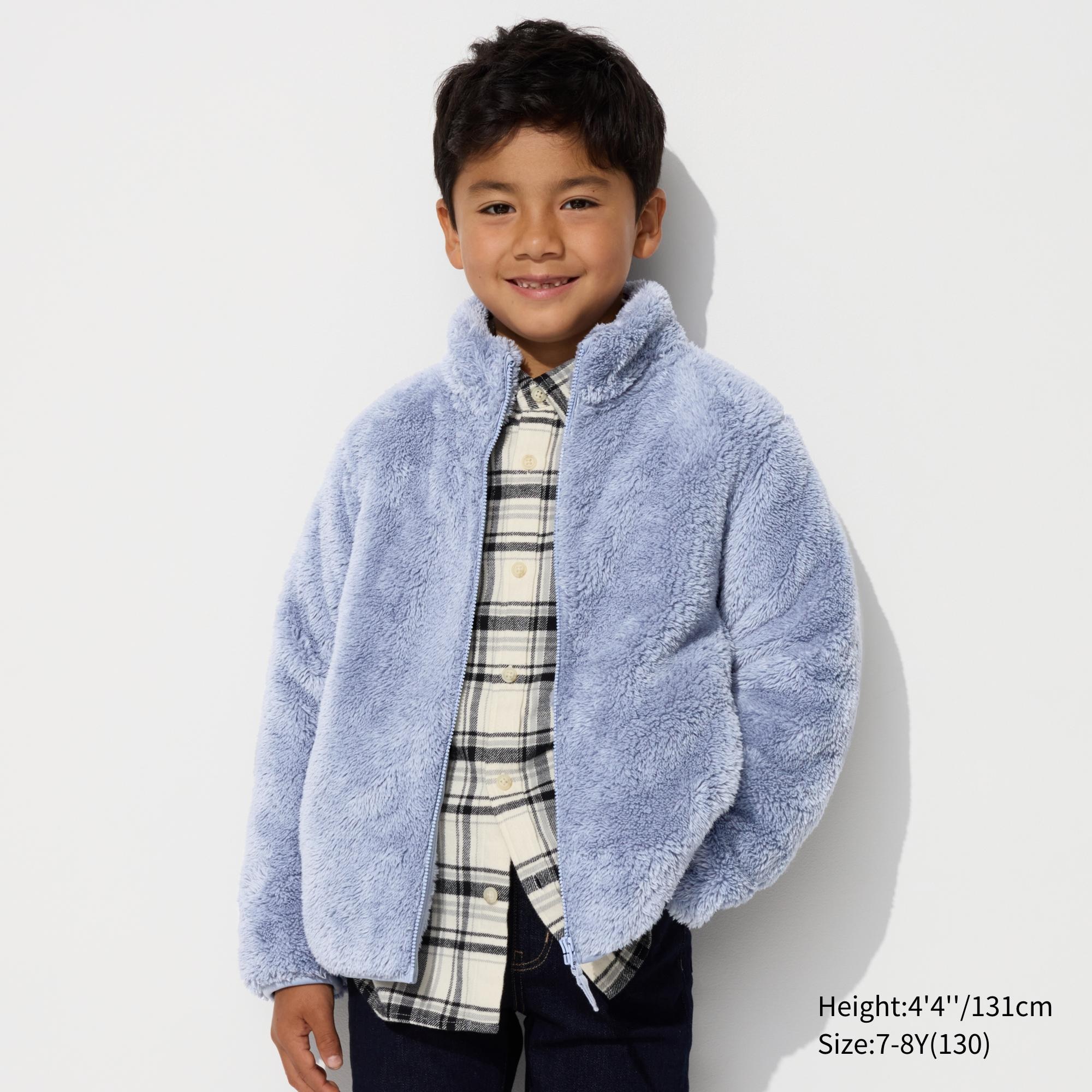 FLUFFY YARN FLEECE FULL-ZIP JACKET