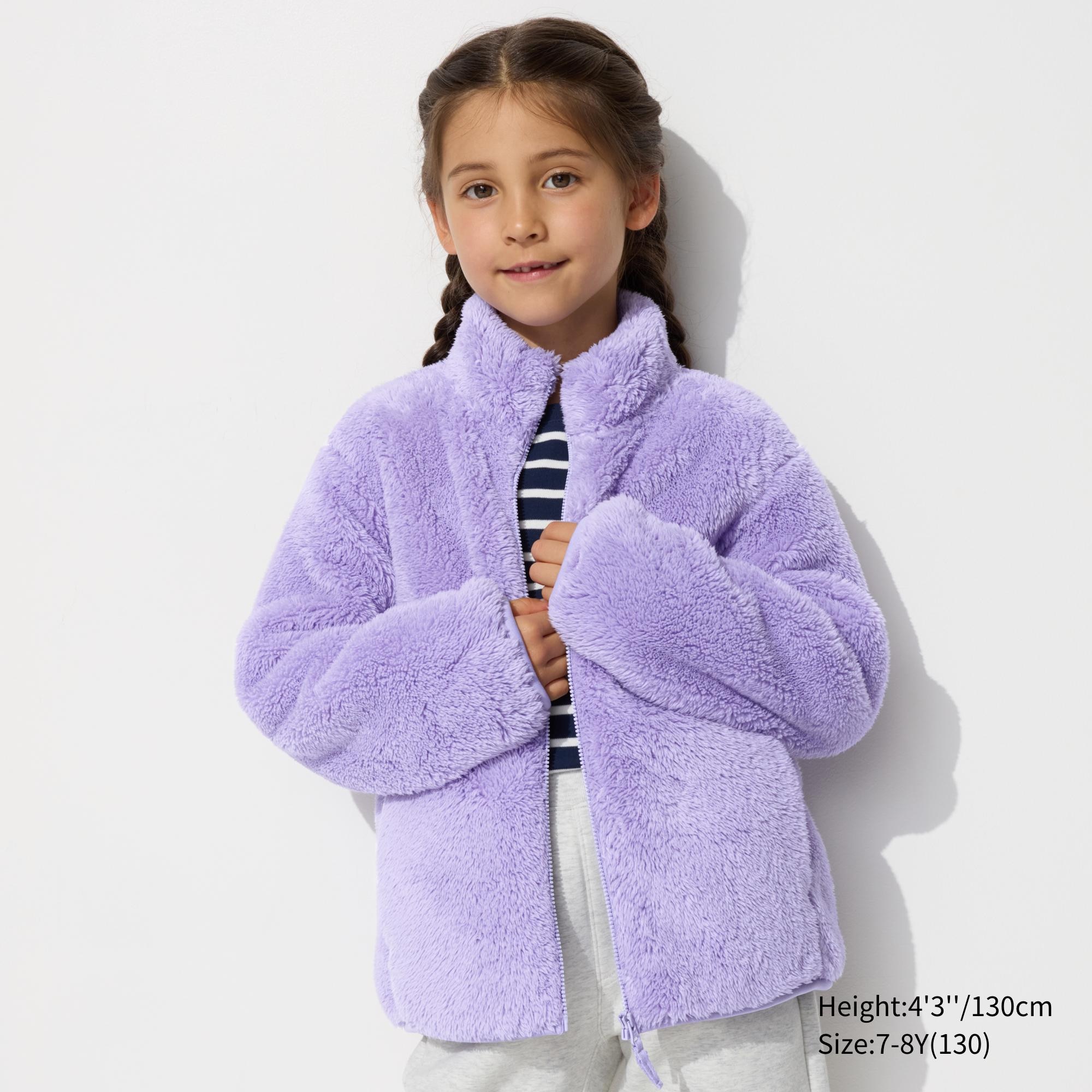 FLUFFY YARN FLEECE FULL-ZIP JACKET