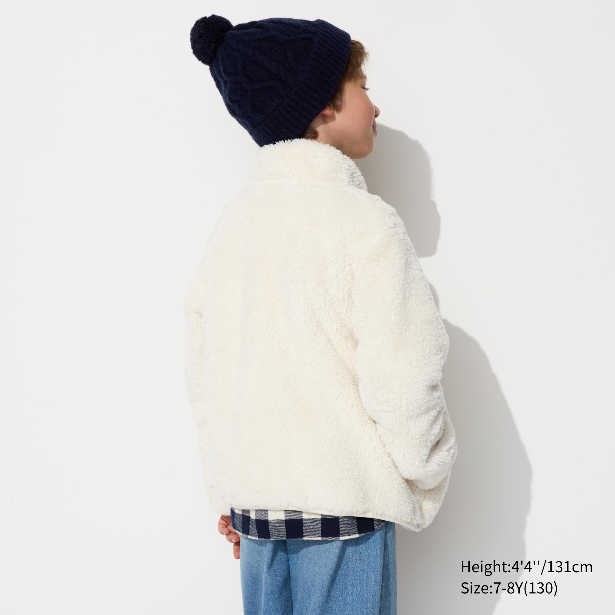 Fleece full zip hot sale jacket uniqlo