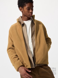 VESTE EN POLAIRE À ZIP INTÉGRAL