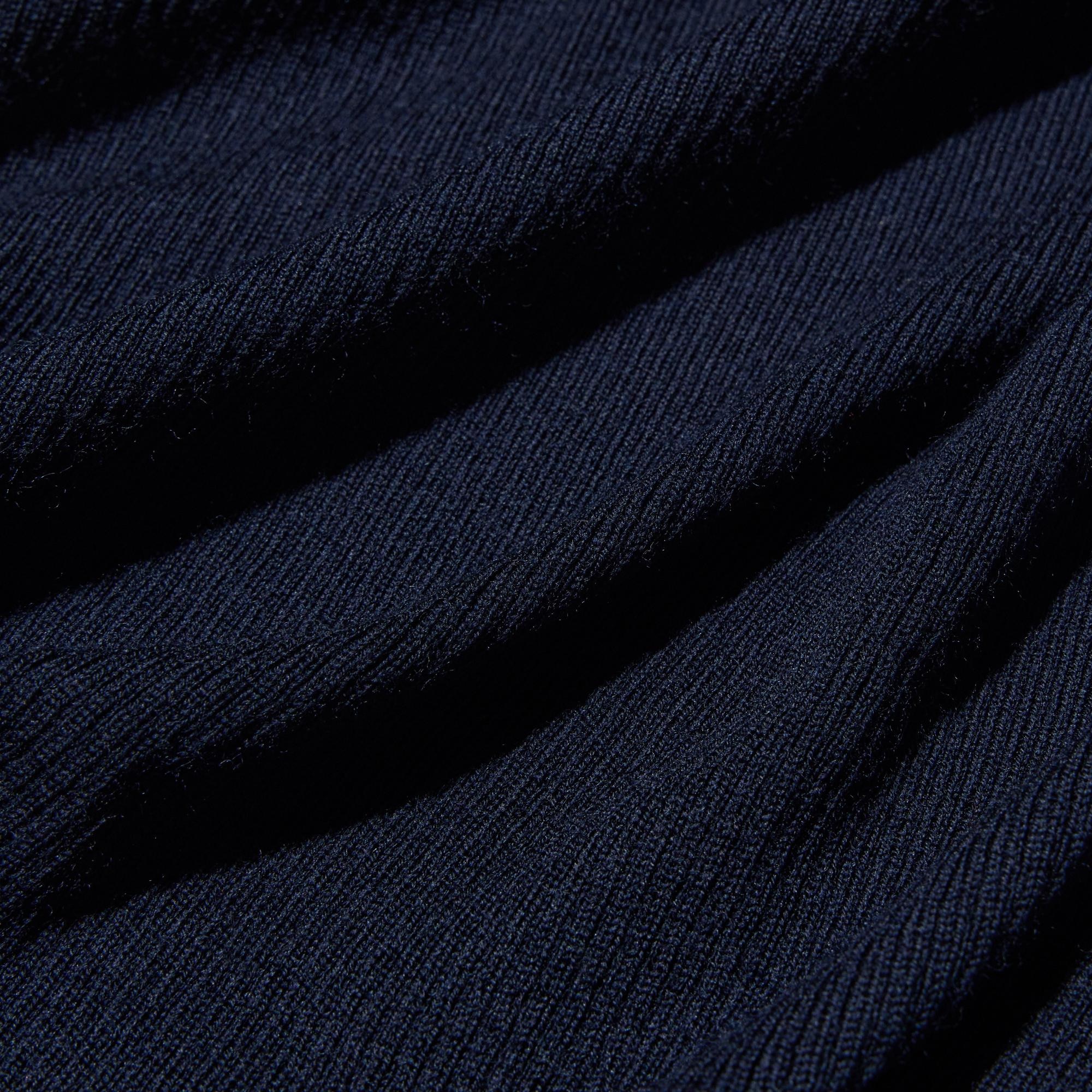 Merino Ribbed Turtleneck Jumper