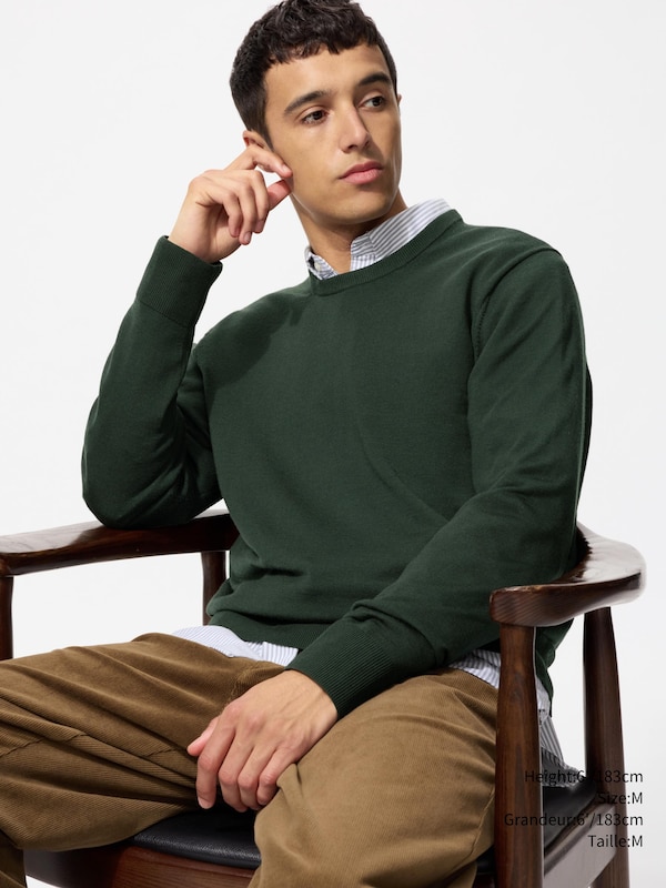 MERINO CREW NECK SWEATER