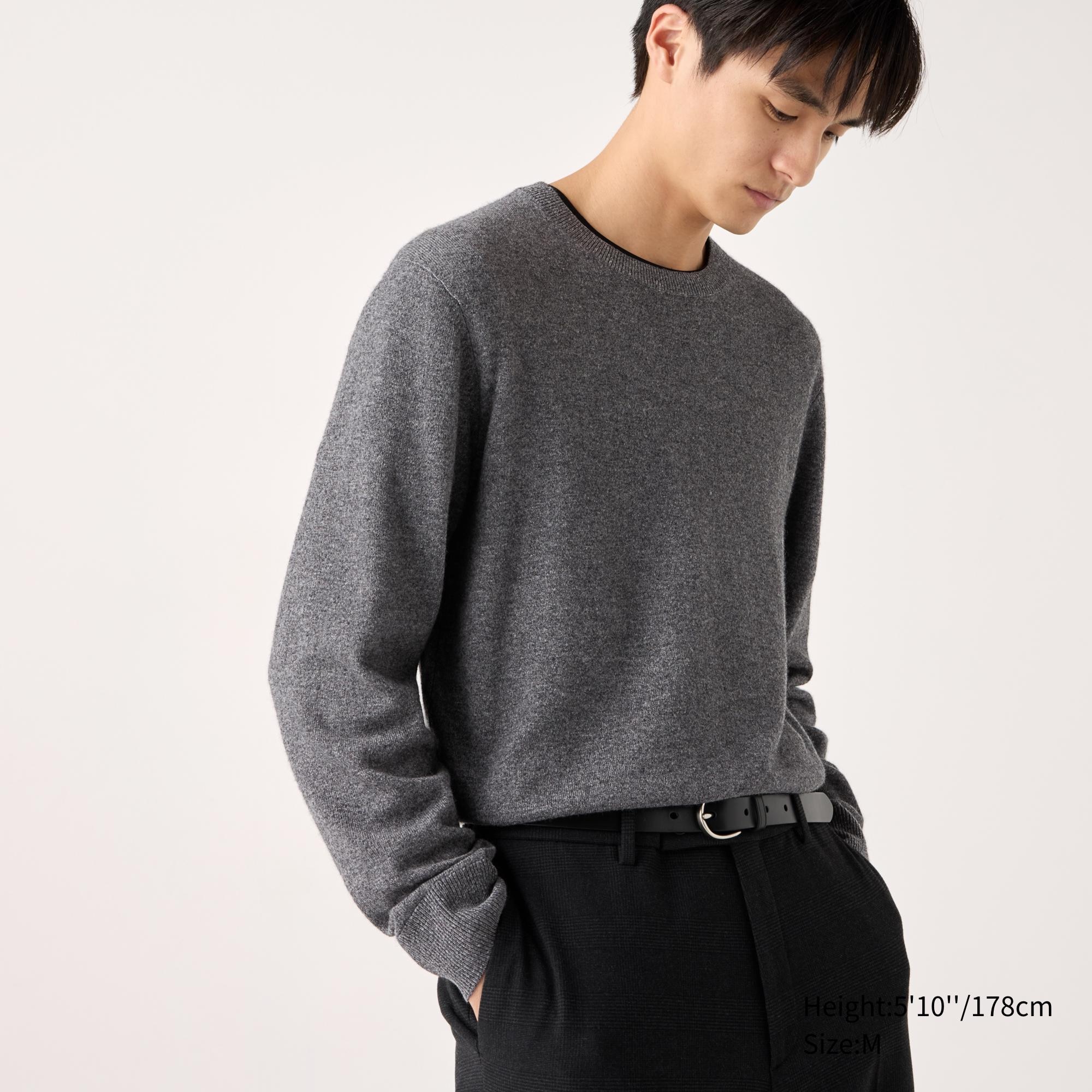 CASHMERE CREW NECK SWEATER