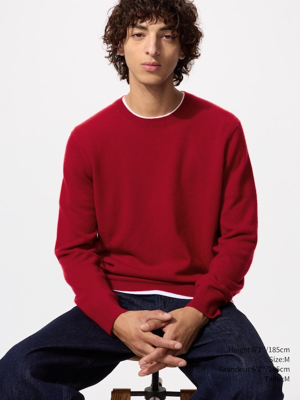 CASHMERE CREW NECK SWEATER