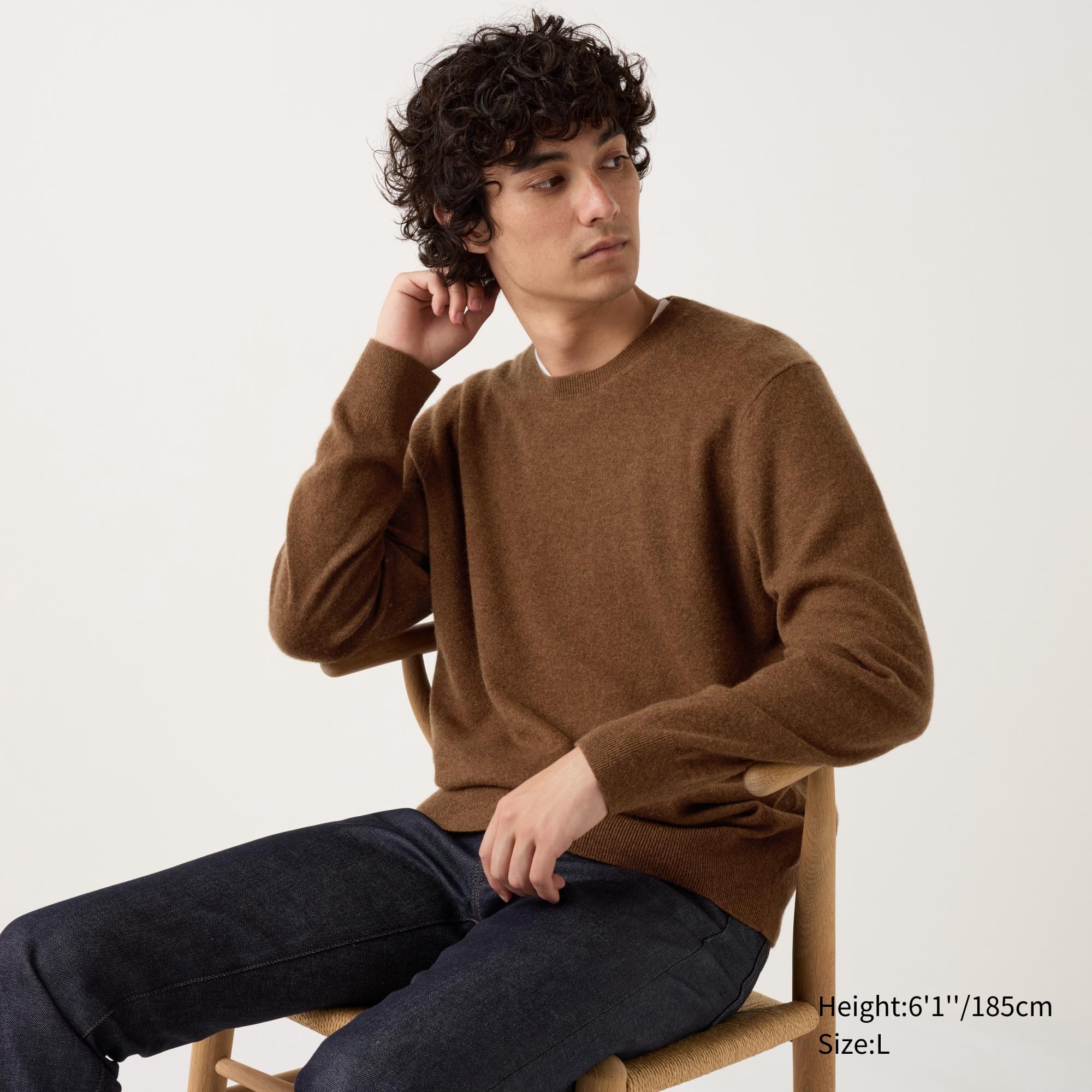 CASHMERE CREW NECK SWEATER