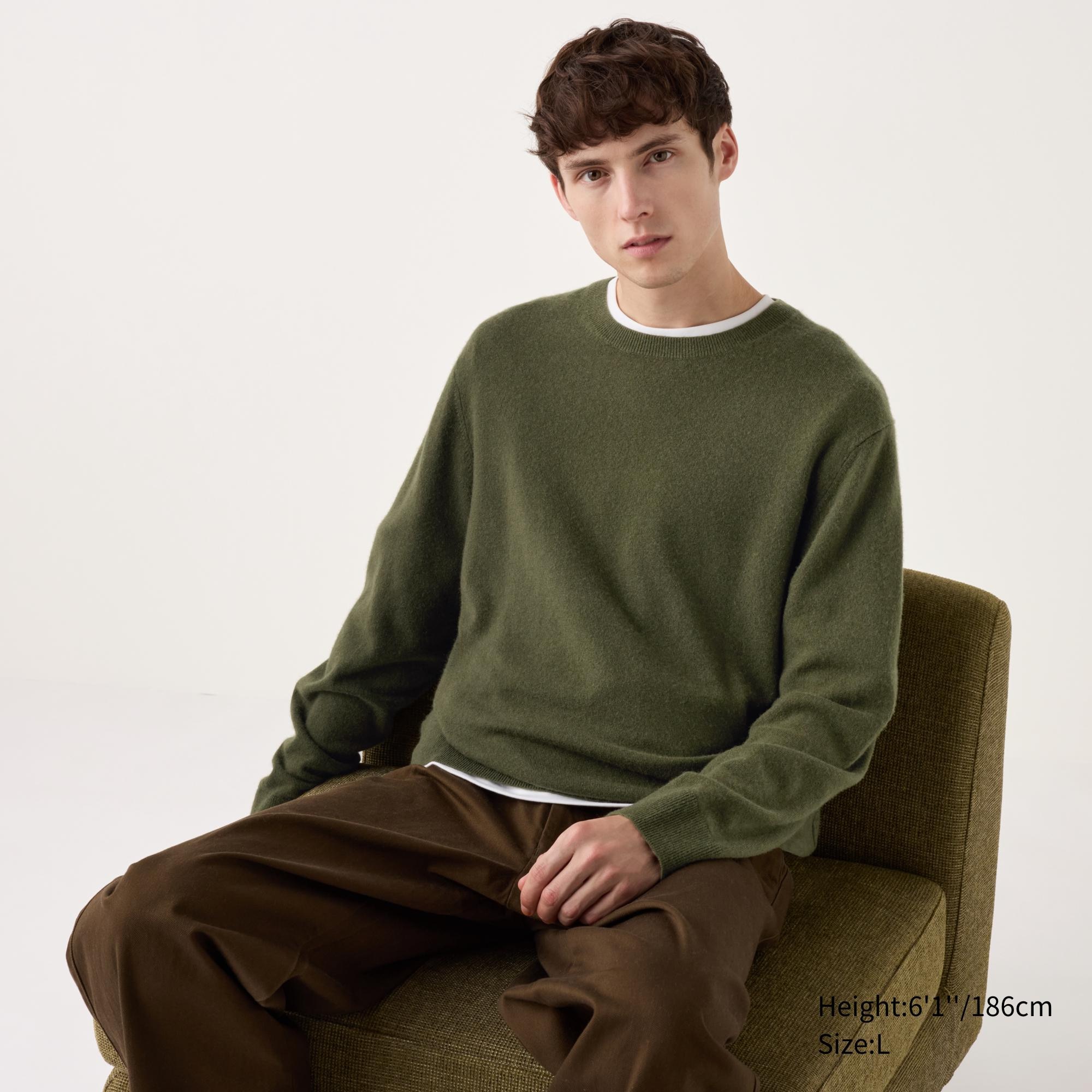 CASHMERE CREW NECK SWEATER