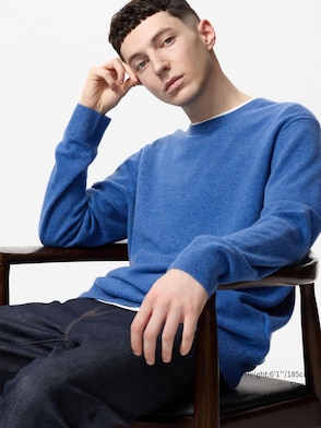 CASHMERE CREW NECK SWEATER