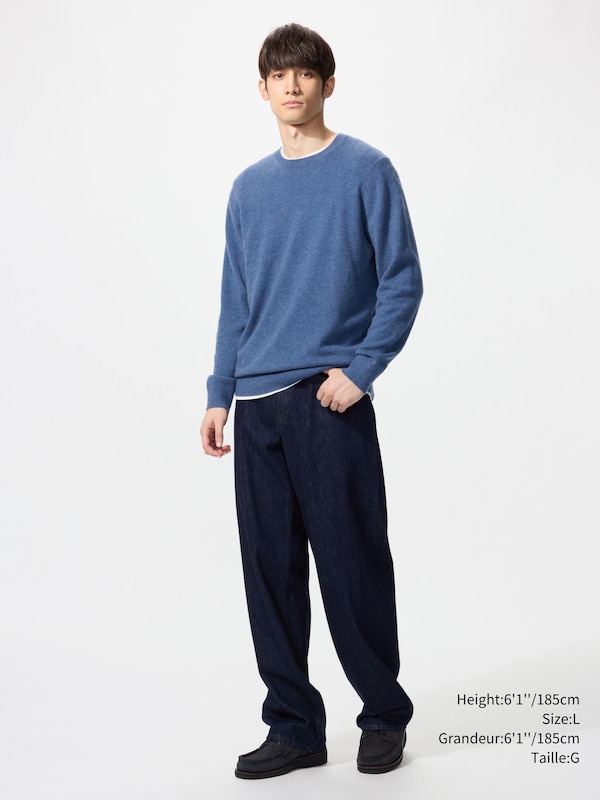 CASHMERE CREW NECK SWEATER