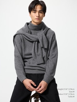 CASHMERE TURTLENECK SWEATER