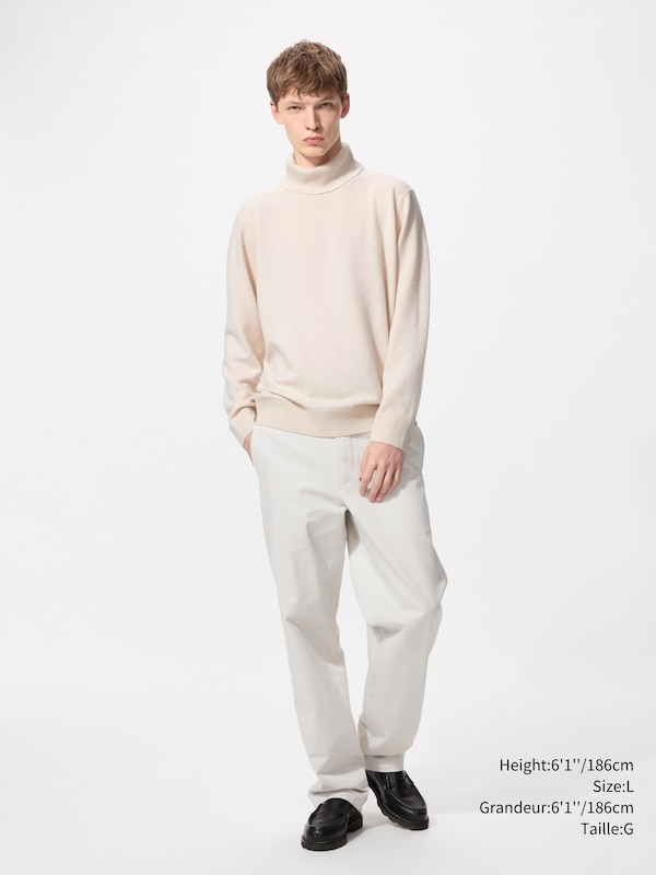 CASHMERE TURTLENECK SWEATER