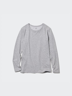 HEATTECH COTTON CREW NECK T (EXTRA WARM)