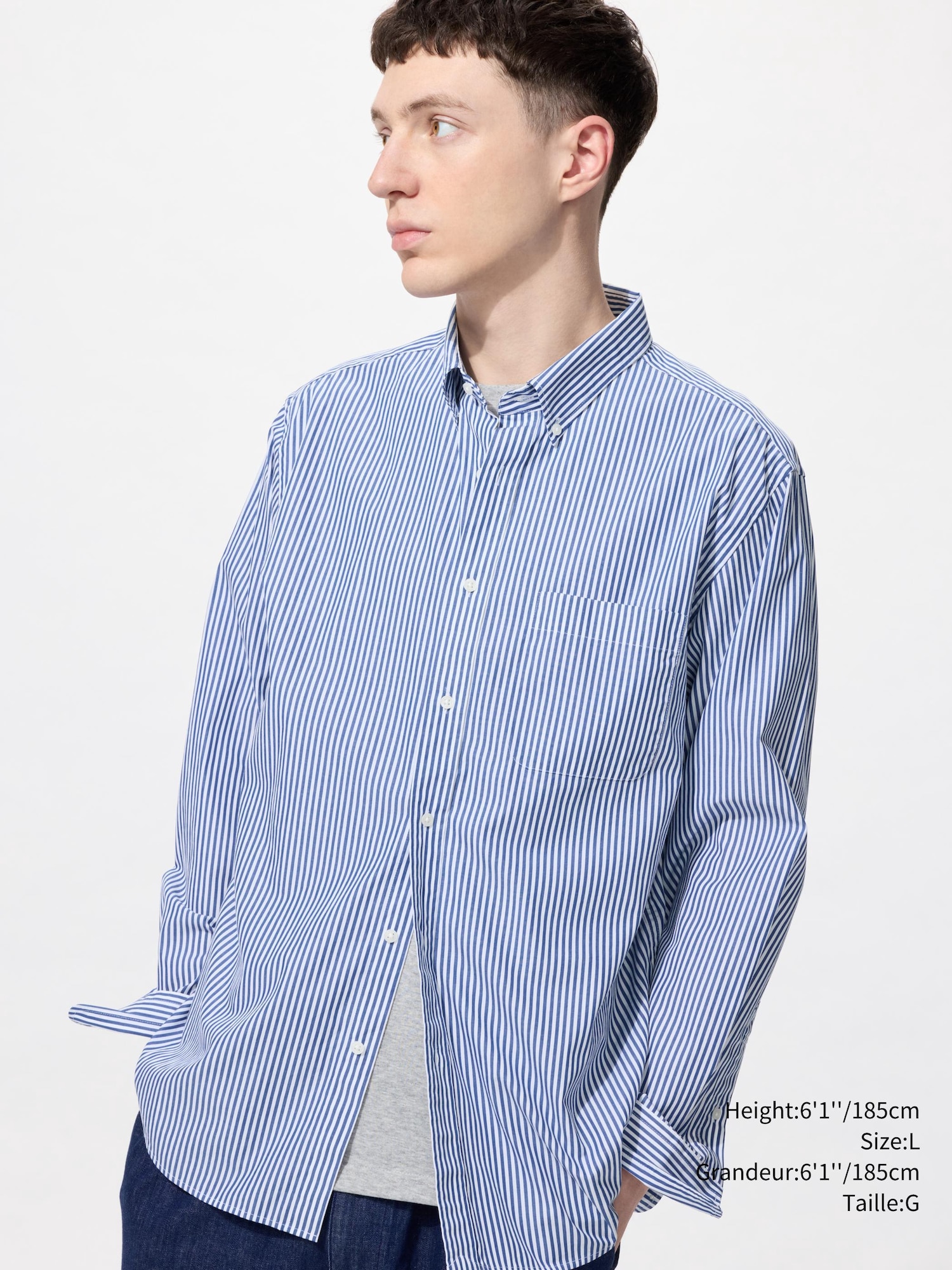 BROADCLOTH SHIRT | BUTTON DOWN COLLAR