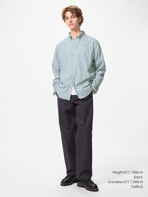 BROADCLOTH SHIRT | BUTTON DOWN COLLAR