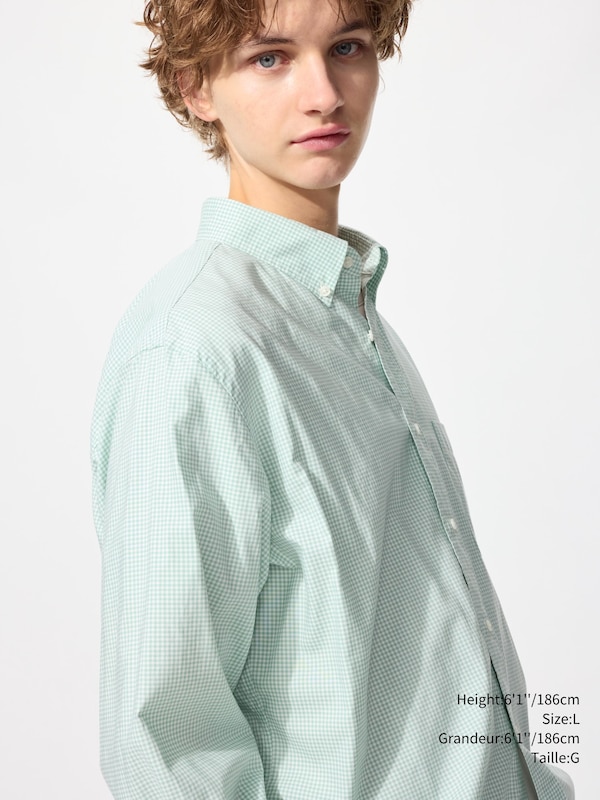 BROADCLOTH SHIRT | BUTTON DOWN COLLAR