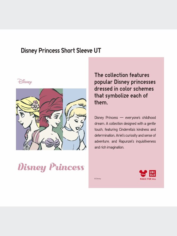DISNEY PRINCESS UT (SHORT SLEEVE GRAPHIC T-SHIRT)