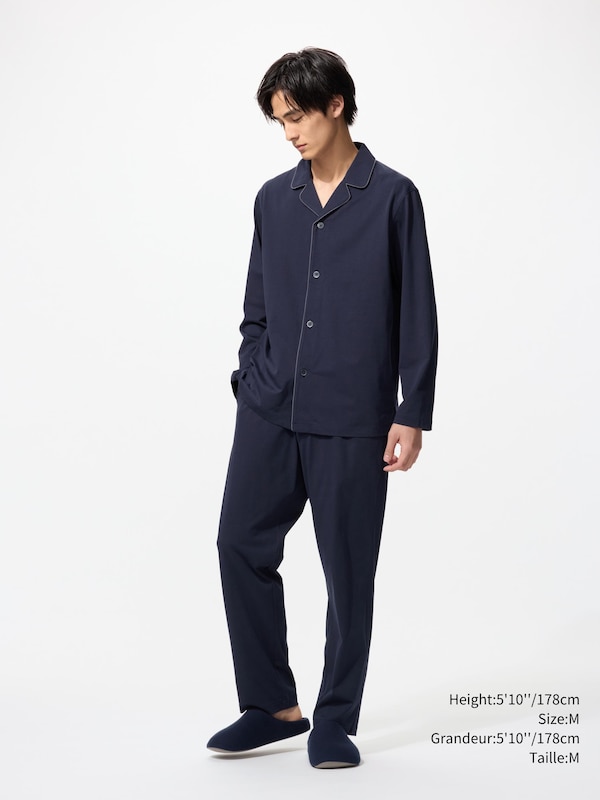 AIRISM COTTON PAJAMAS (LONG SLEEVE)