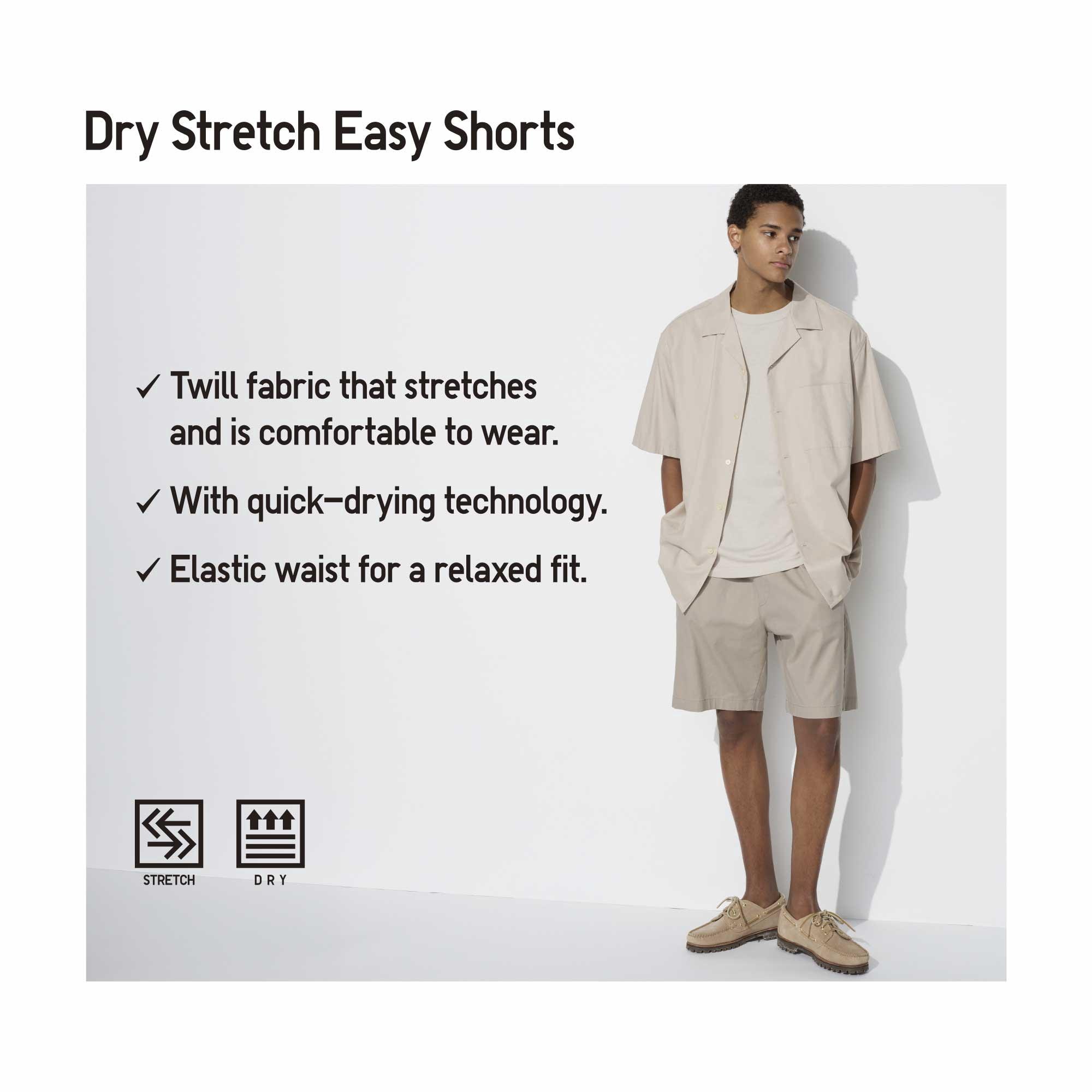 DRY STRETCH EASY SHORTS (8")