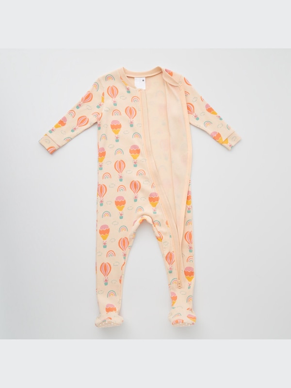 FOOT COVERED ONE PIECE OUTFIT LONG SLEEVE