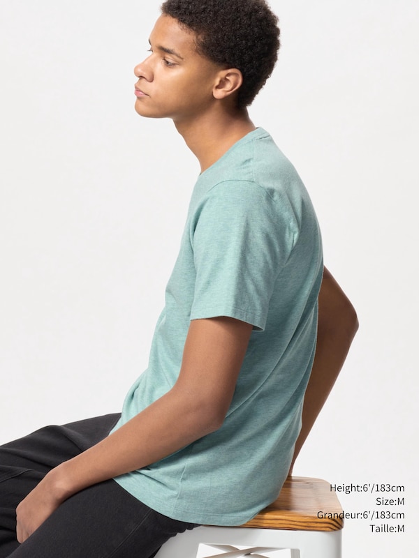 SUPIMA COTTON CREW NECK T-SHIRT