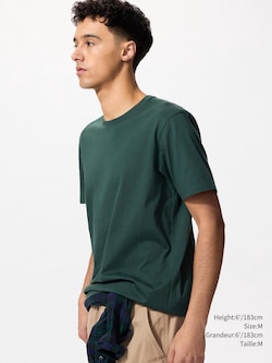 SUPIMA COTTON CREW NECK T-SHIRT