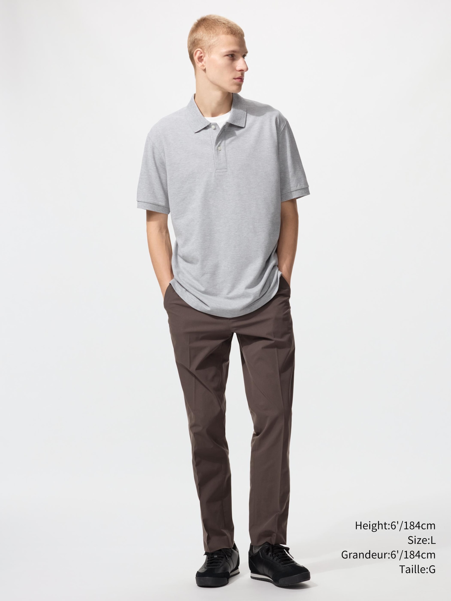 Unisex DRY Pique Polo Shirt | UNIQLO CA