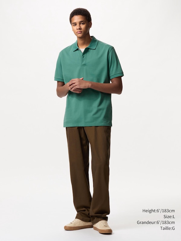 DRY PIQUE SHORT SLEEVE POLO SHIRT