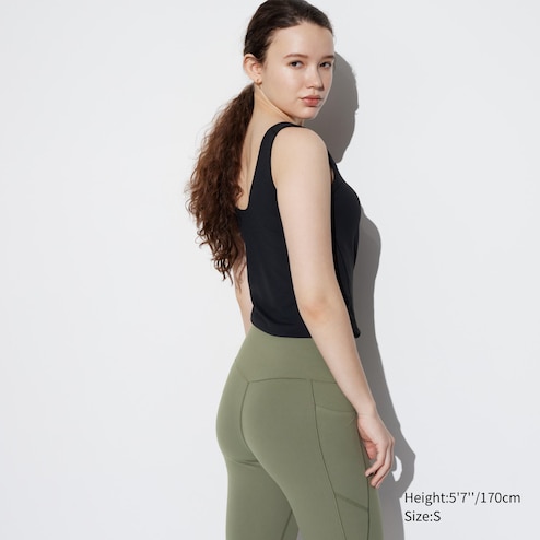 Uniqlo AIRism UV Protection Active Soft Leggings in blue Size XS - $12 -  From Effie