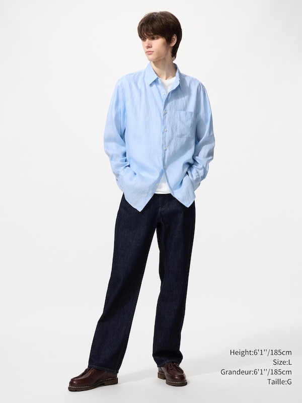 CHEMISE EN LIN DE QUALITÉ SUPÉRIEURE