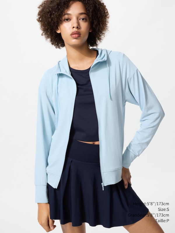 AIRism MESH UV PROTECTION FULL-ZIP HOODIE