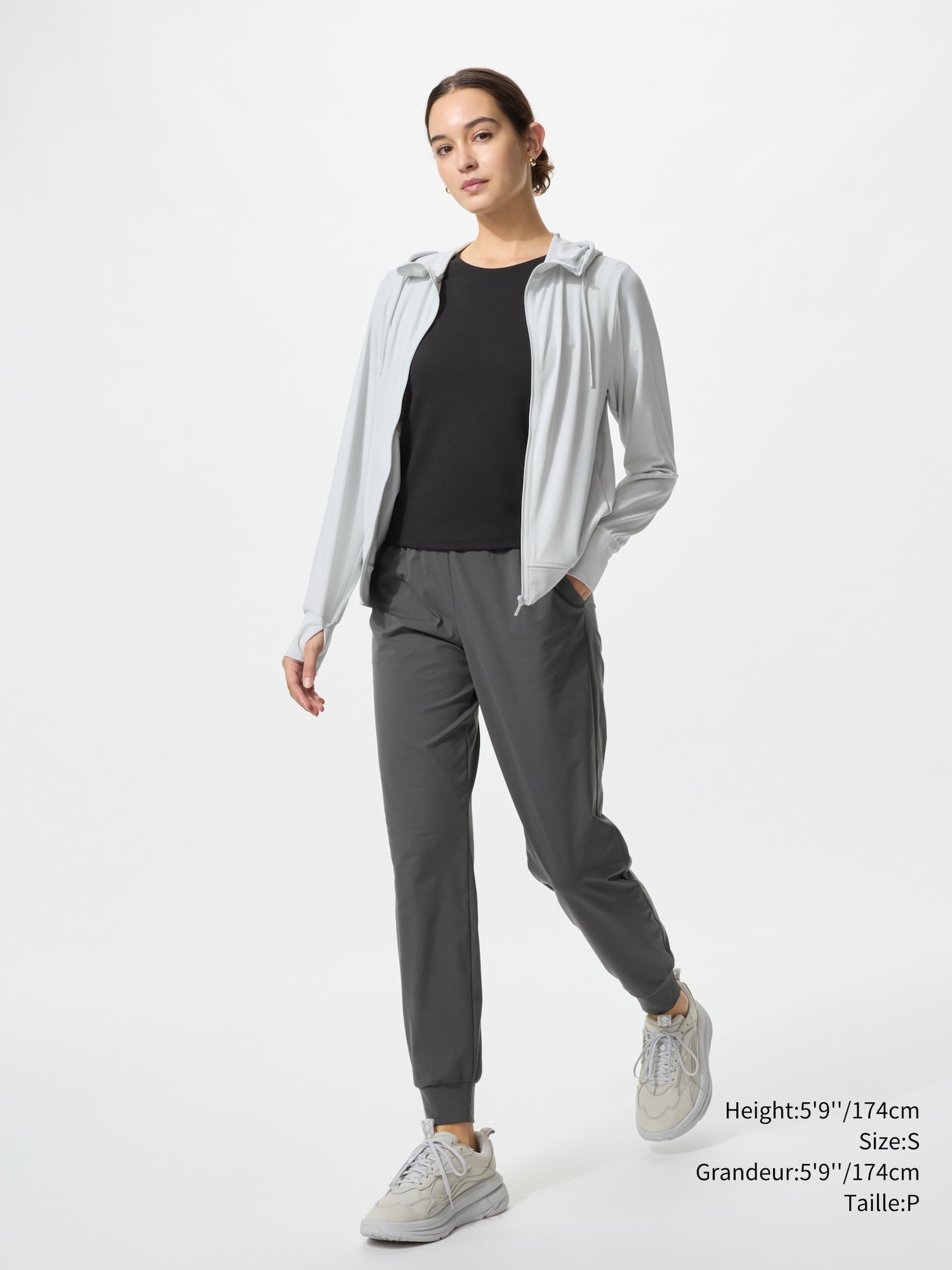 Women's EXTRA STRETCH AIRism UV PROTECTION FULL-ZIP HOODIE | UNIQLO CA