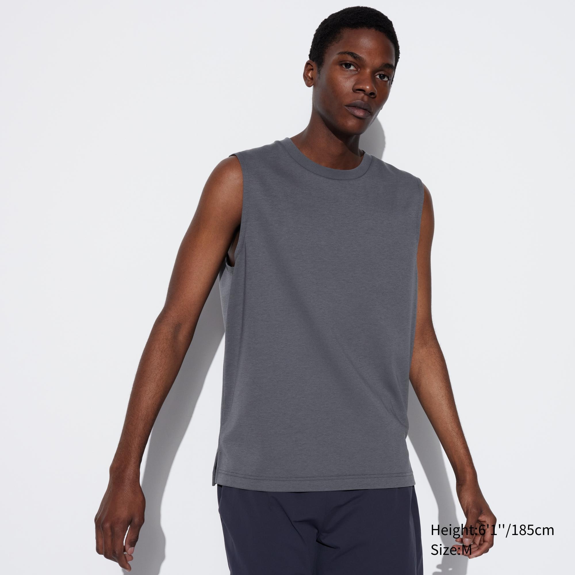 Crew neck shop muscle shirt