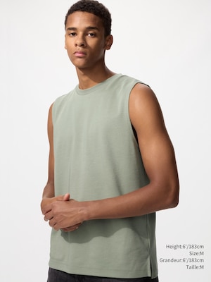 AIRism Cotton T-Shirt | Sleeveless