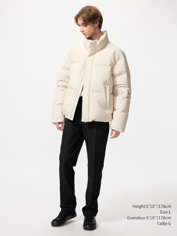 SMART ANKLE PANTS (WOOL LIKE) (LONG)