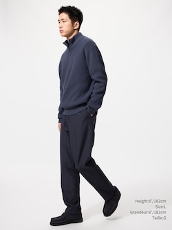 SMART ANKLE PANTS WOOL LIKE | TALL