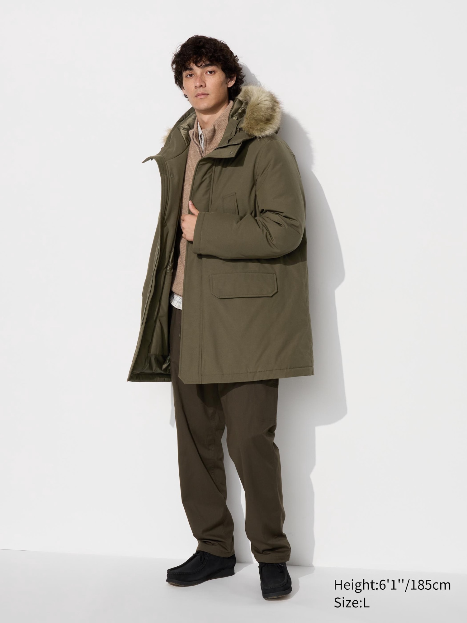 Men ultra warm down coat online