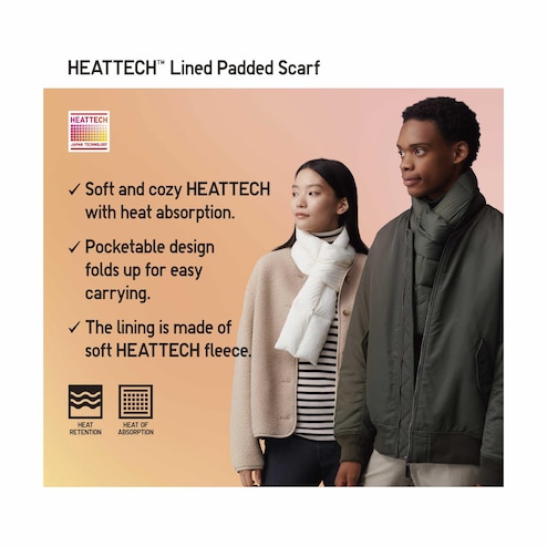 HEATTECH LINED PADDED SCARF