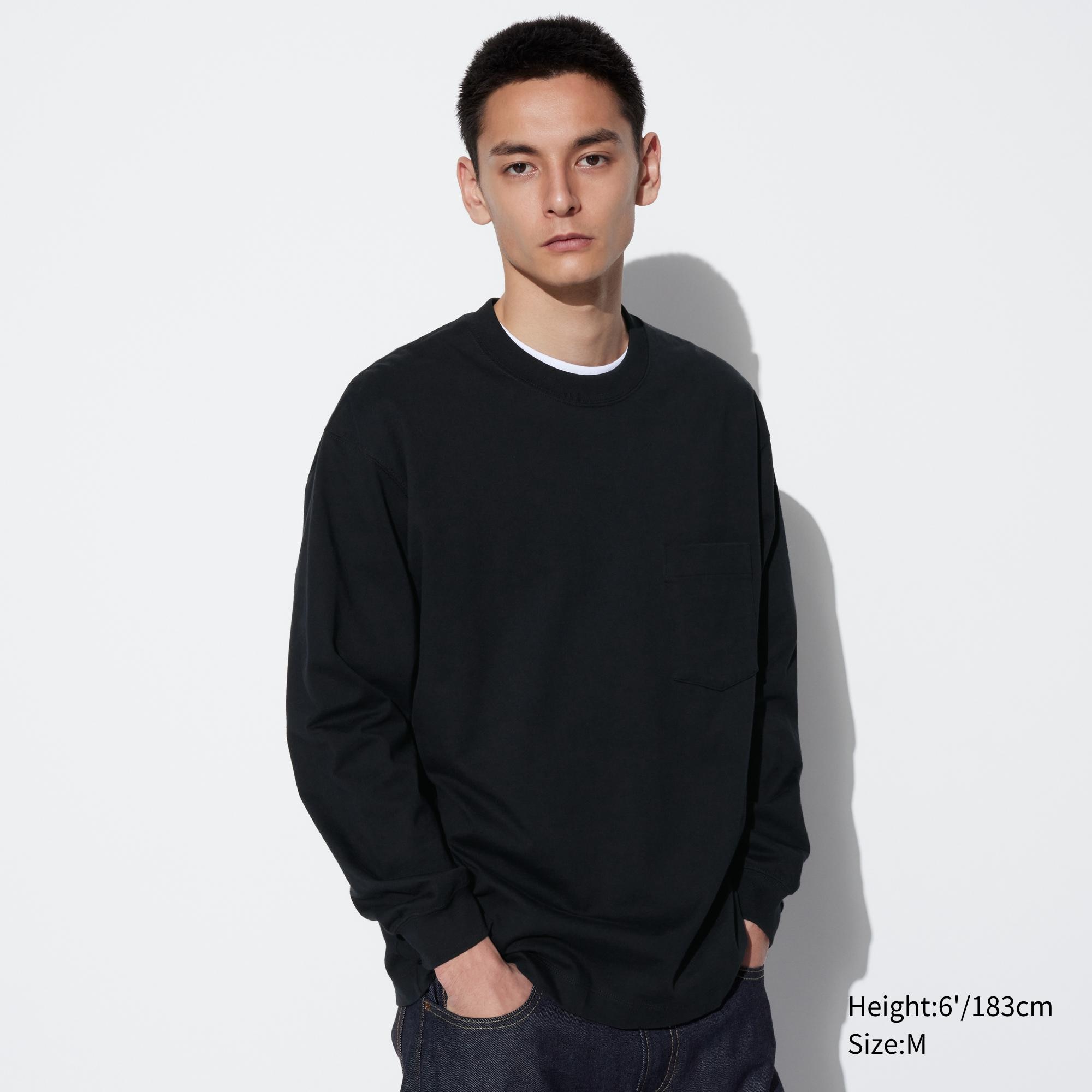 Crew neck on sale t shirt uniqlo