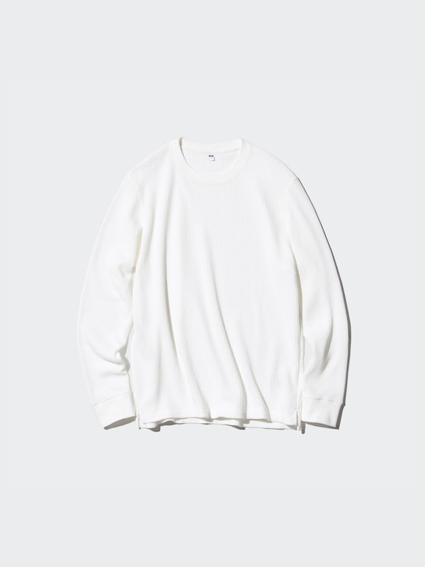 WAFFLE CREW NECK T-SHIRT