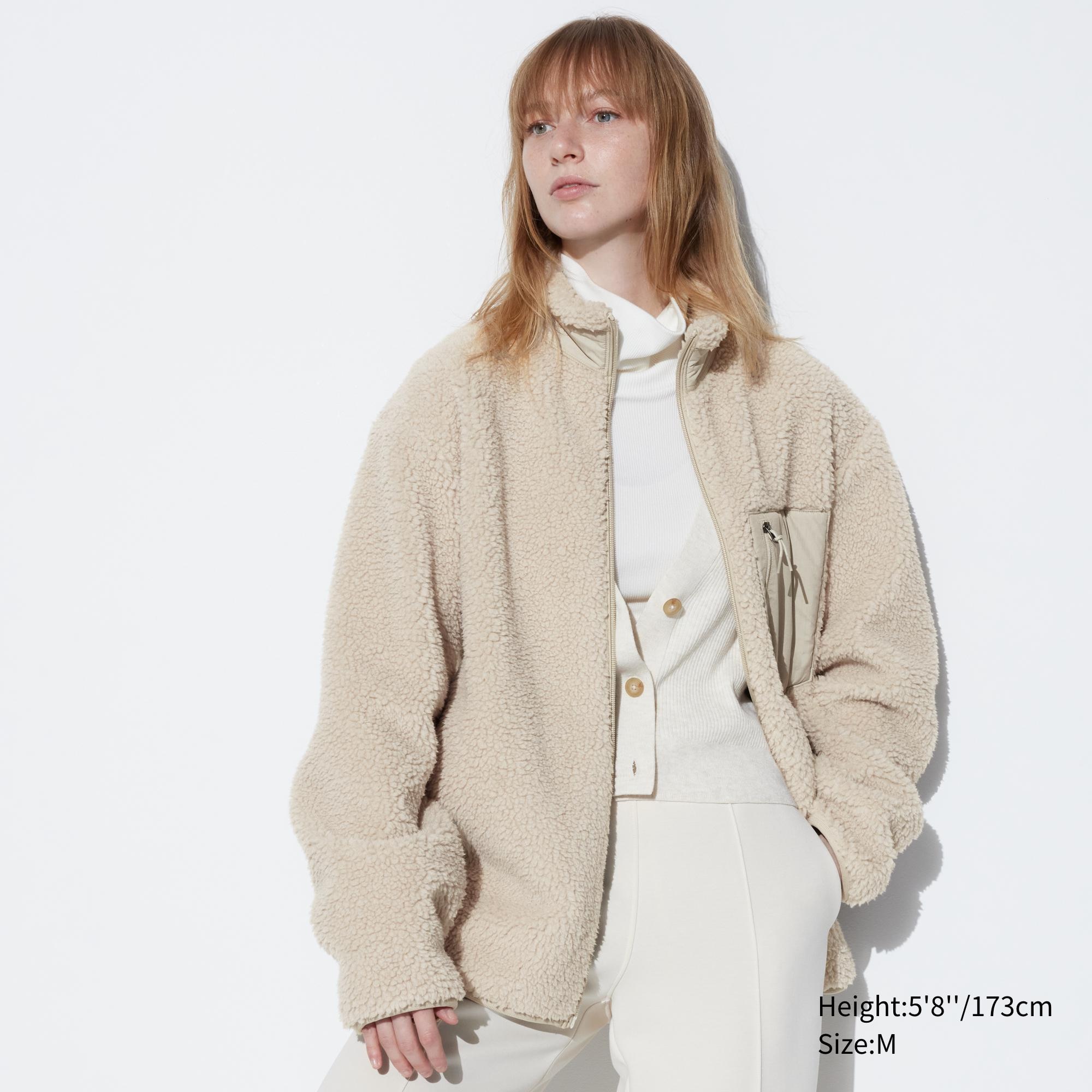 Uniqlo on sale teddy jacket