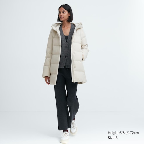 Uniqlo, Jackets & Coats, Like New Uniqlo Seamless Down Parka Dark Gray  Size Small