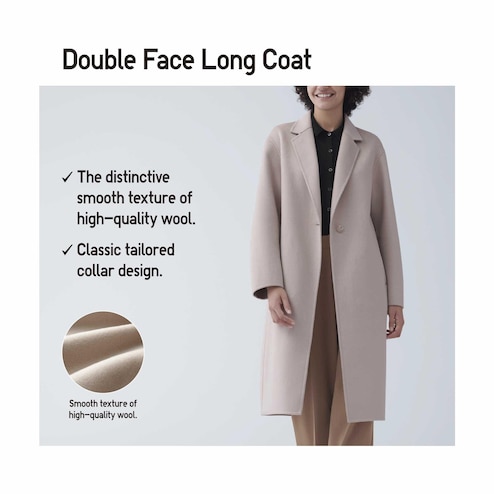 Uniqlo + Double Face Cocoon Coat